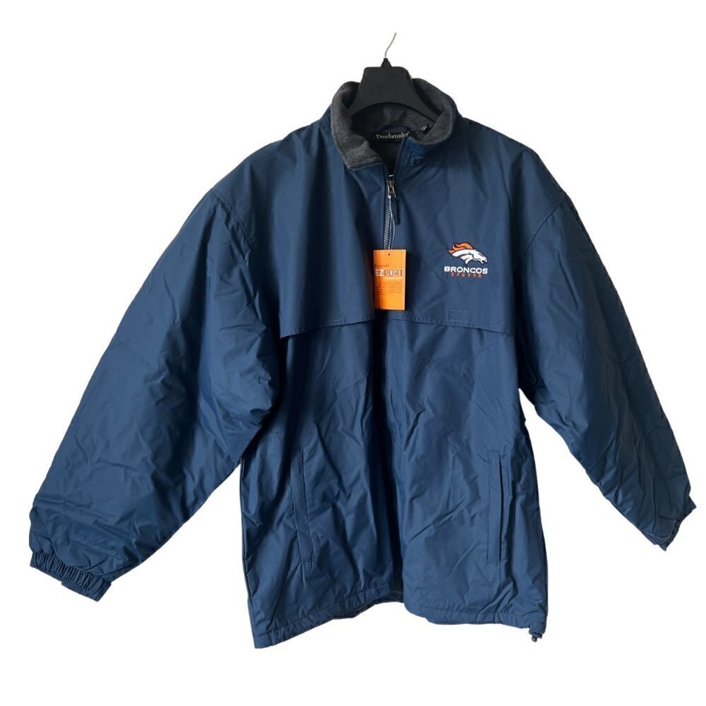 Denver Bronco's Men's Dunbrooke EzPort Lined Coat, Large